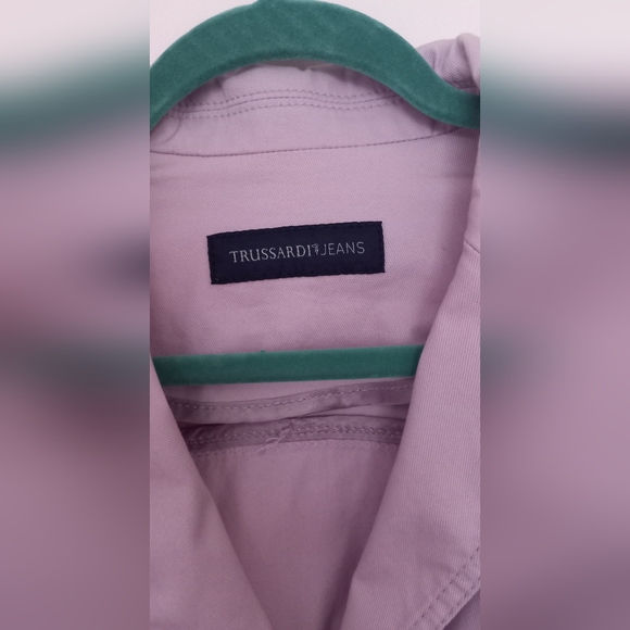 Trussardi Jeans Lilac Jacket Size 14 ( 46 Italy) - Picture 2 of 4